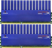 Kingston HyperX 6GB (3 x 2GB) 240-Pin DDR3 SDRAM DDR3 1800 (PC3 14400) (KHX1800C9D3T1K3/6GX)